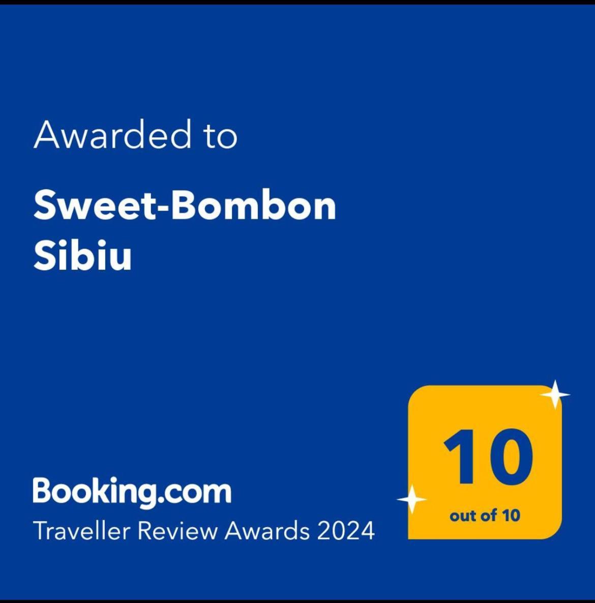Sweet-Bombon Sibiu Apartment Bagian luar foto
